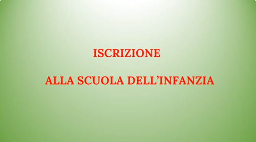 Scuola dell'Infanzia LaValletta Brianza 7 - Come Iscriversi