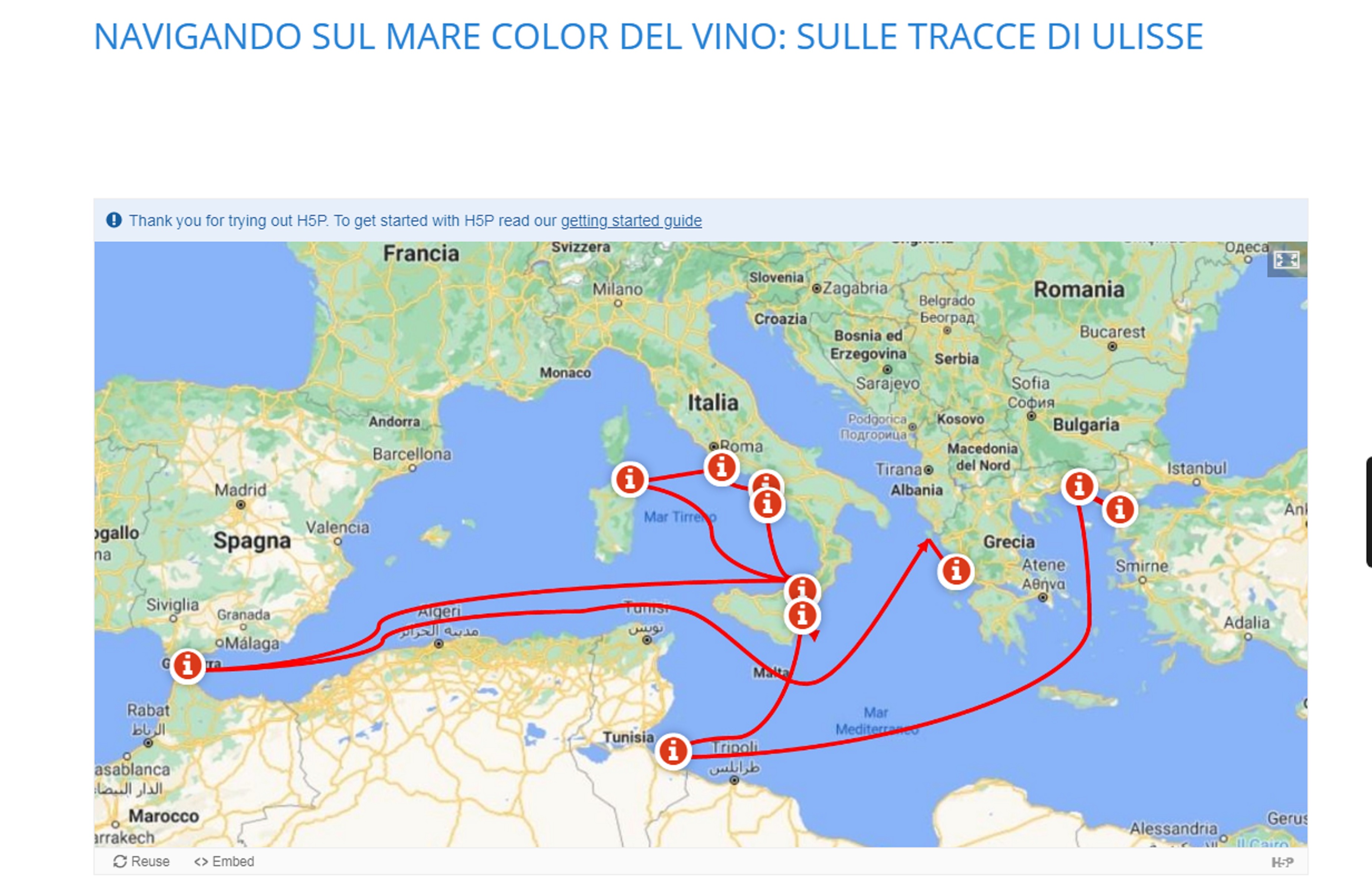 Navigando sul mare