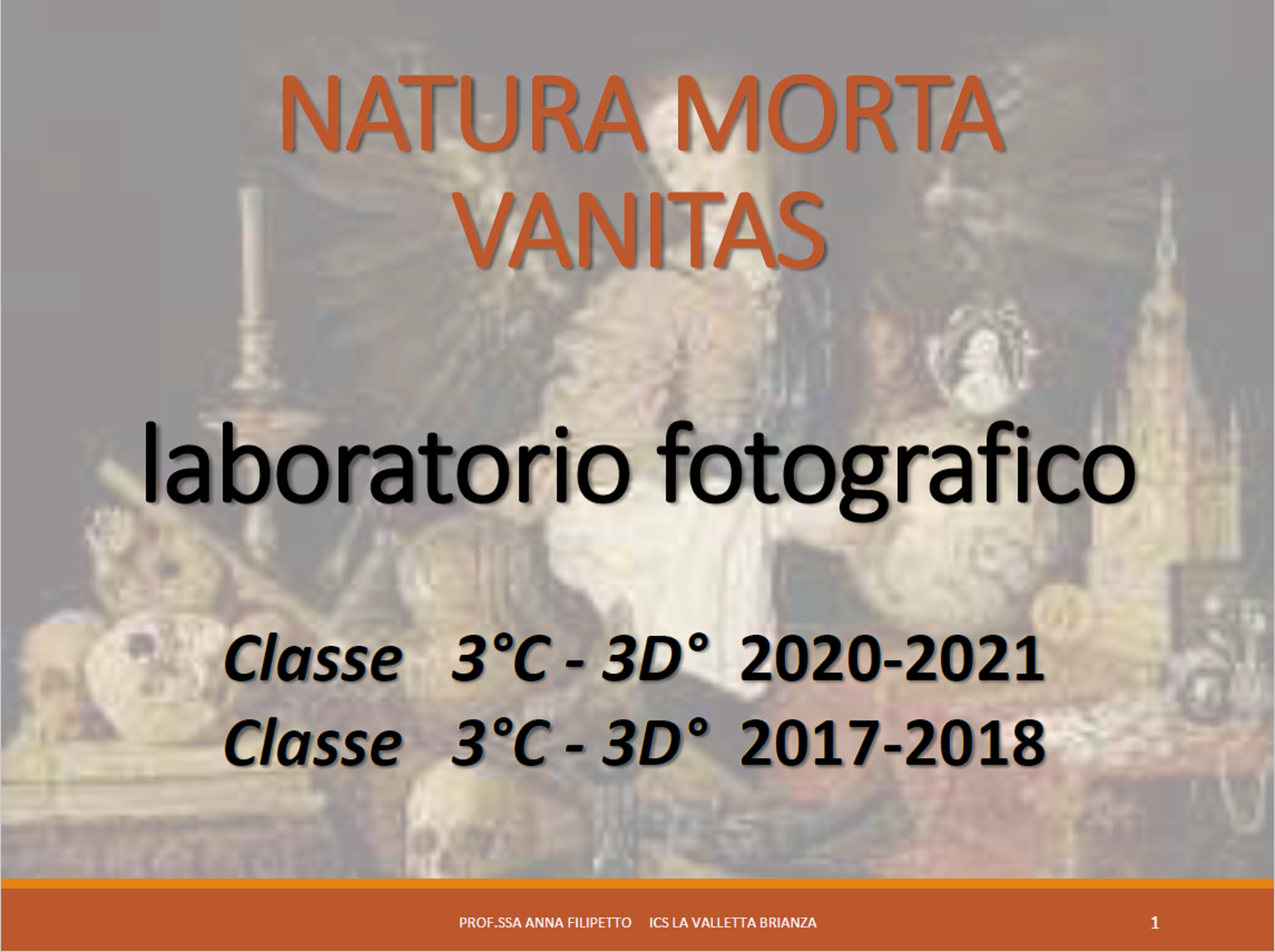 Presentazione lavori