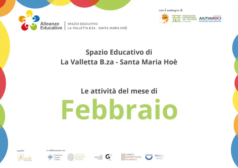 Attività Alleanze Educative - Febbraio