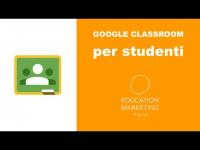 Gestione Classroom per studenti e famiglie